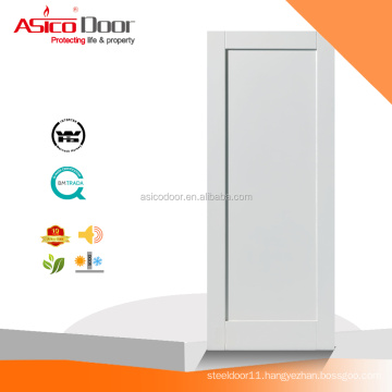 Solid wood one panel shaker room door with ISO 9001 certified